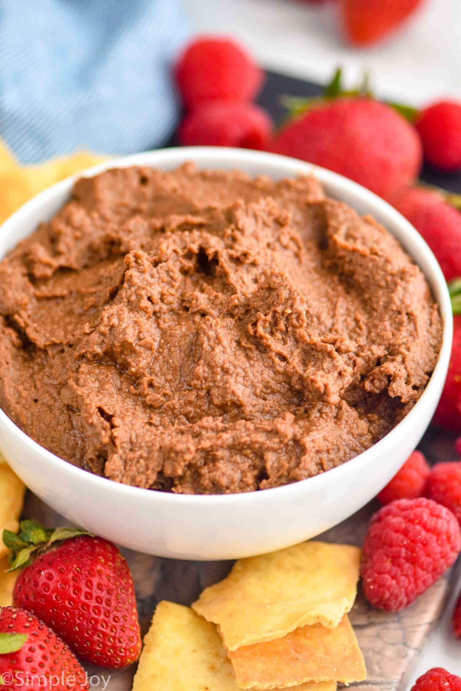 Chocolate Hummus Simple Joy