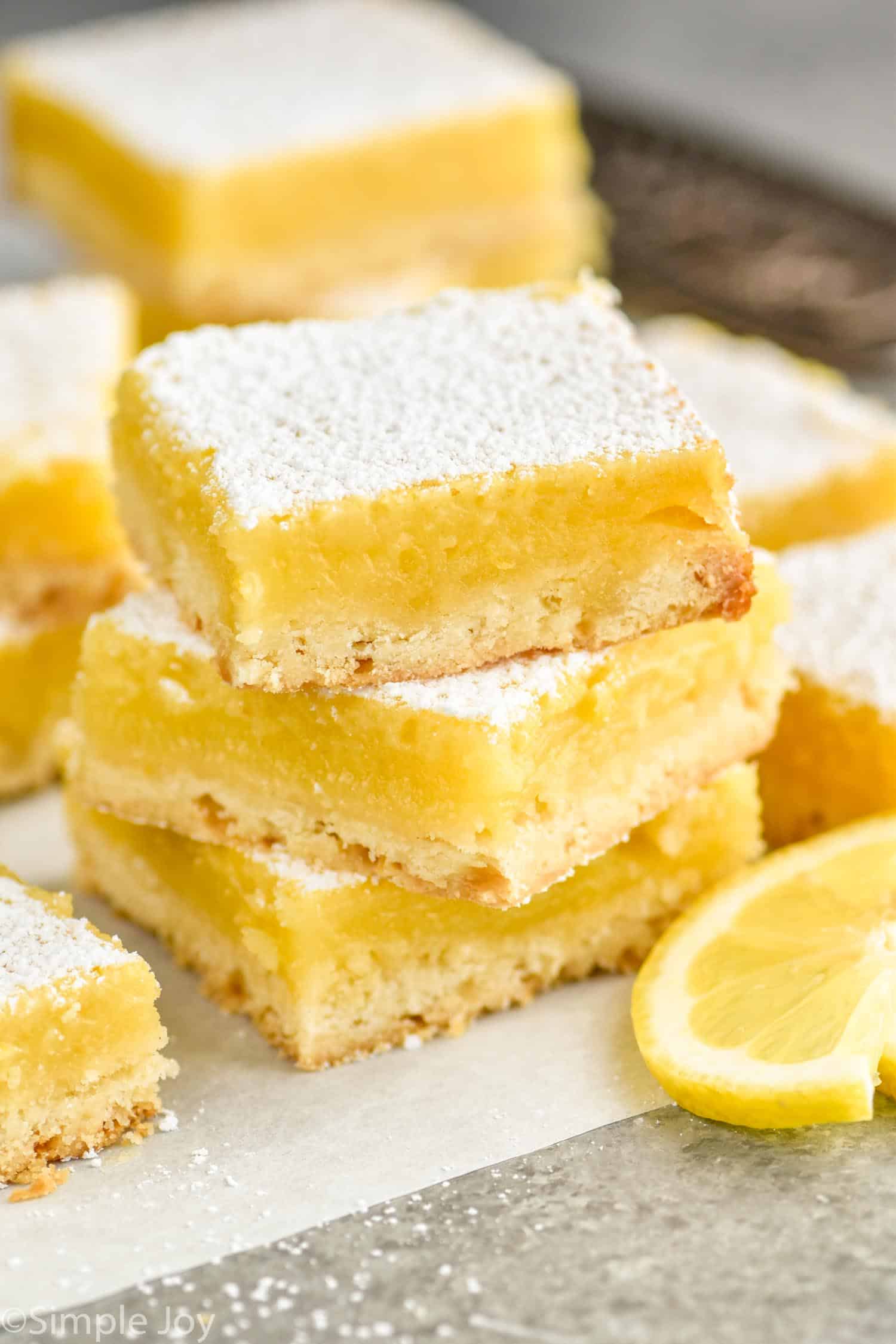 Lemon Bars - Simple Joy