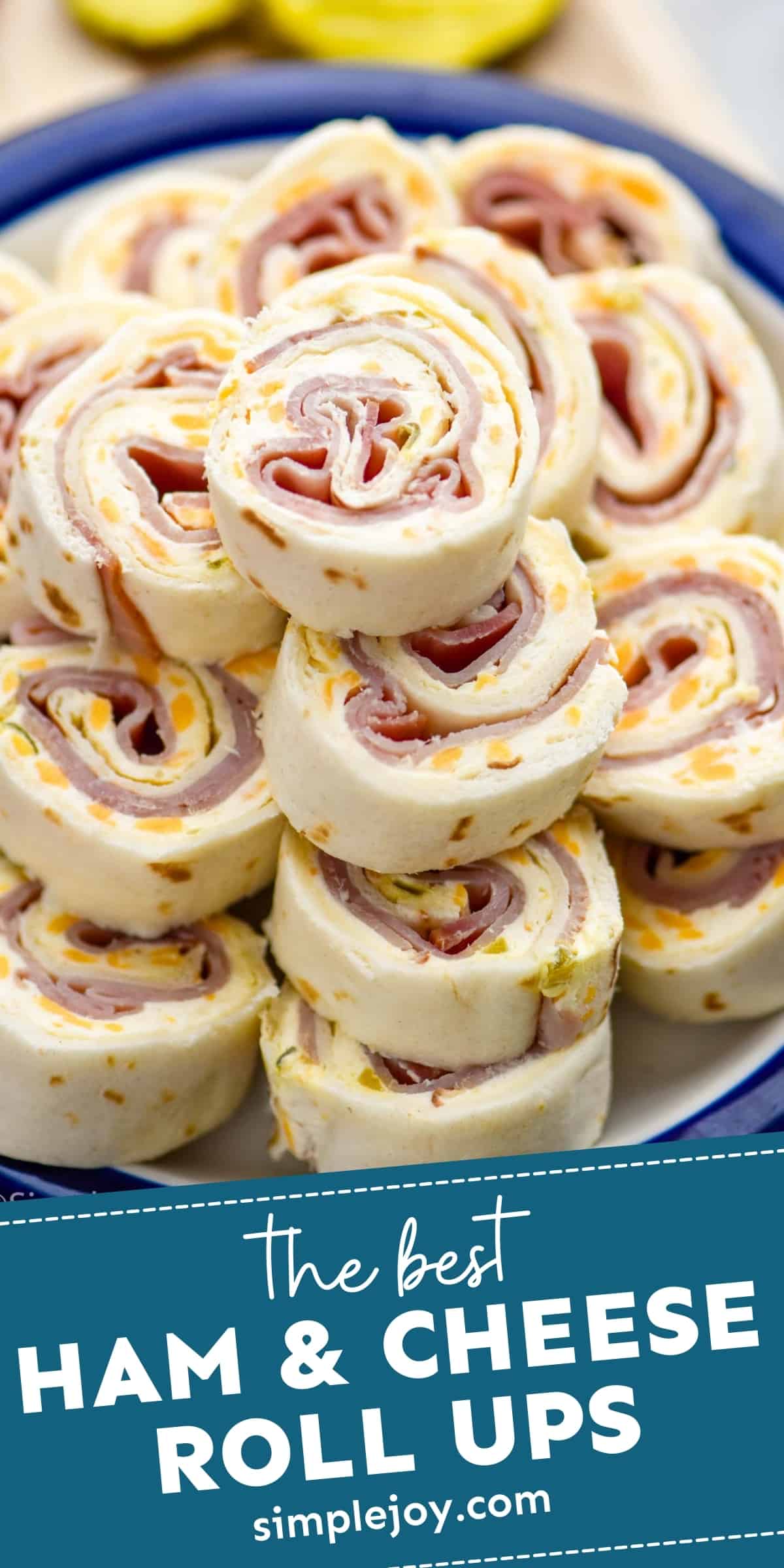 Ham and Cheese Roll Ups - Simple Joy