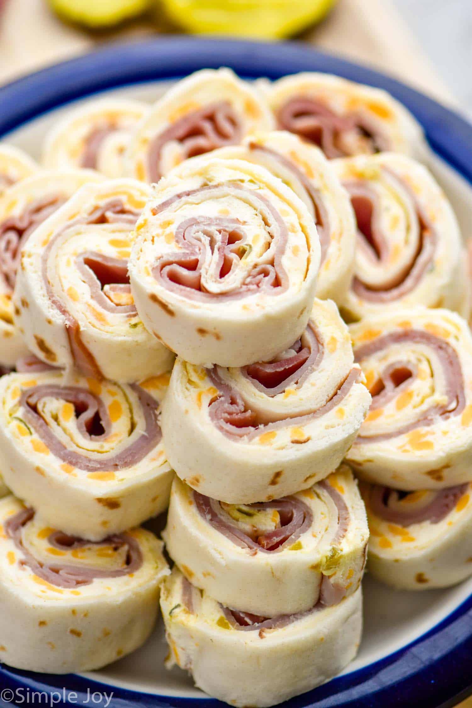 Ham and Cheese Roll Ups - Simple Joy
