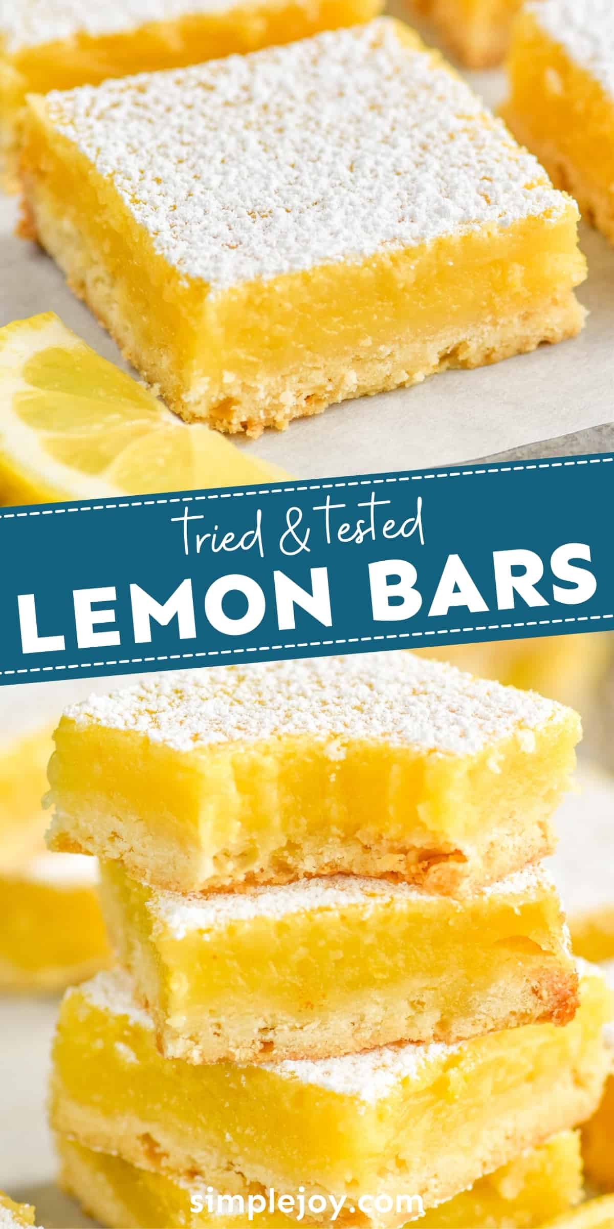 Lemon Bars - Simple Joy