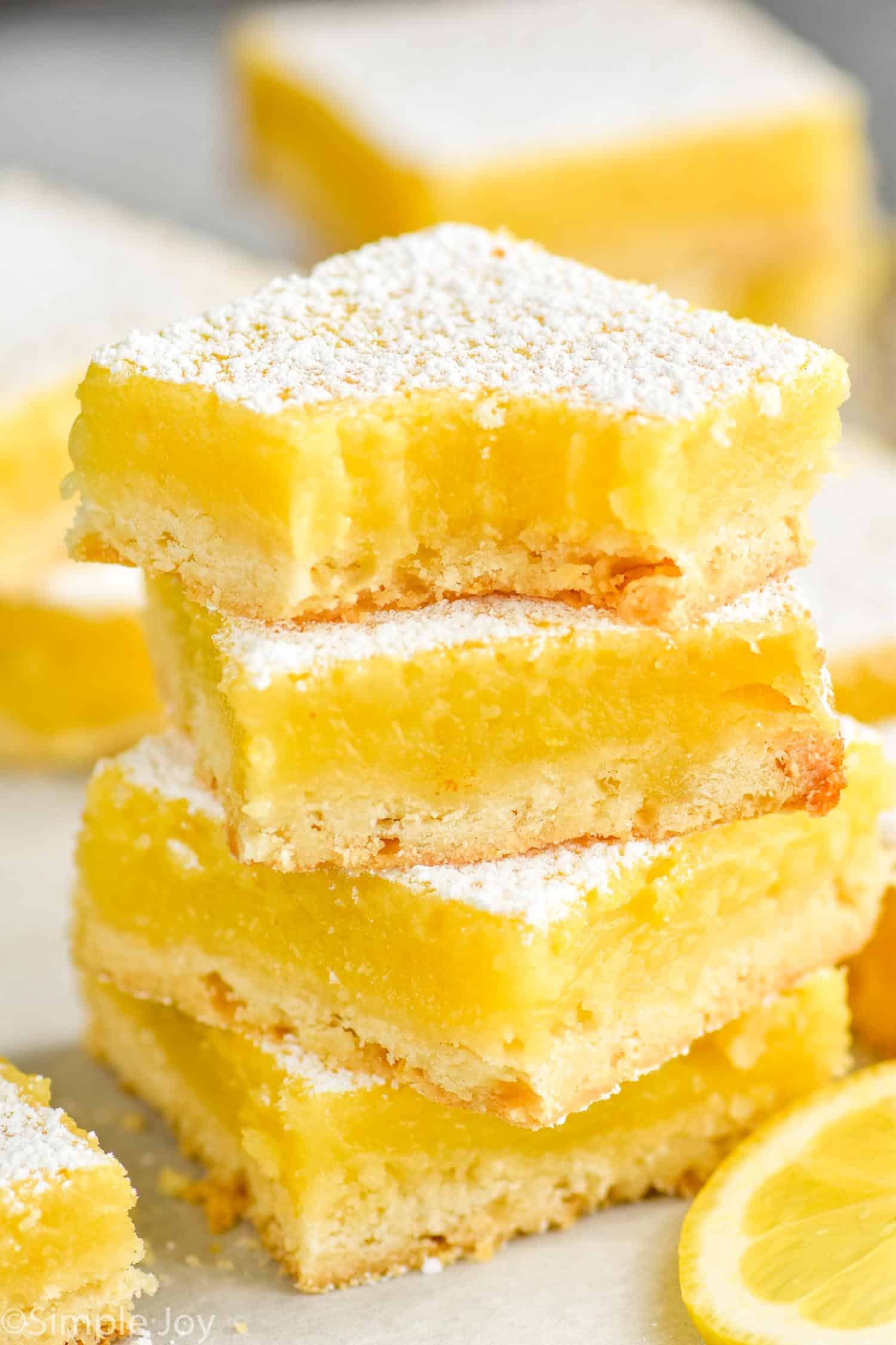 Lemon Bars - Simple Joy