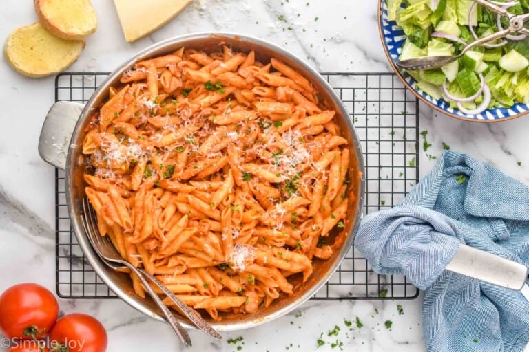 Penne Alla Vodka Recipe - Simple Joy