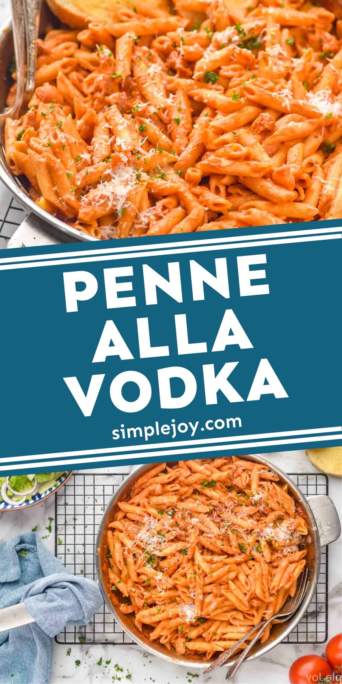 Penne Alla Vodka Recipe - Simple Joy