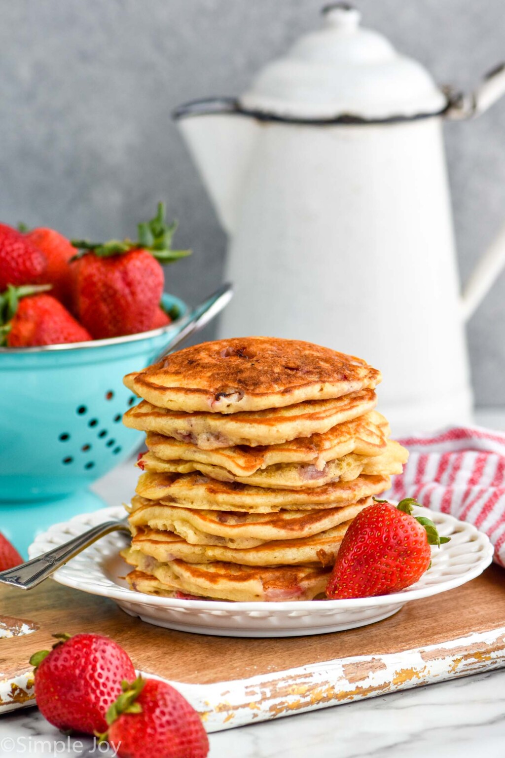 Strawberry Pancakes - Simple Joy