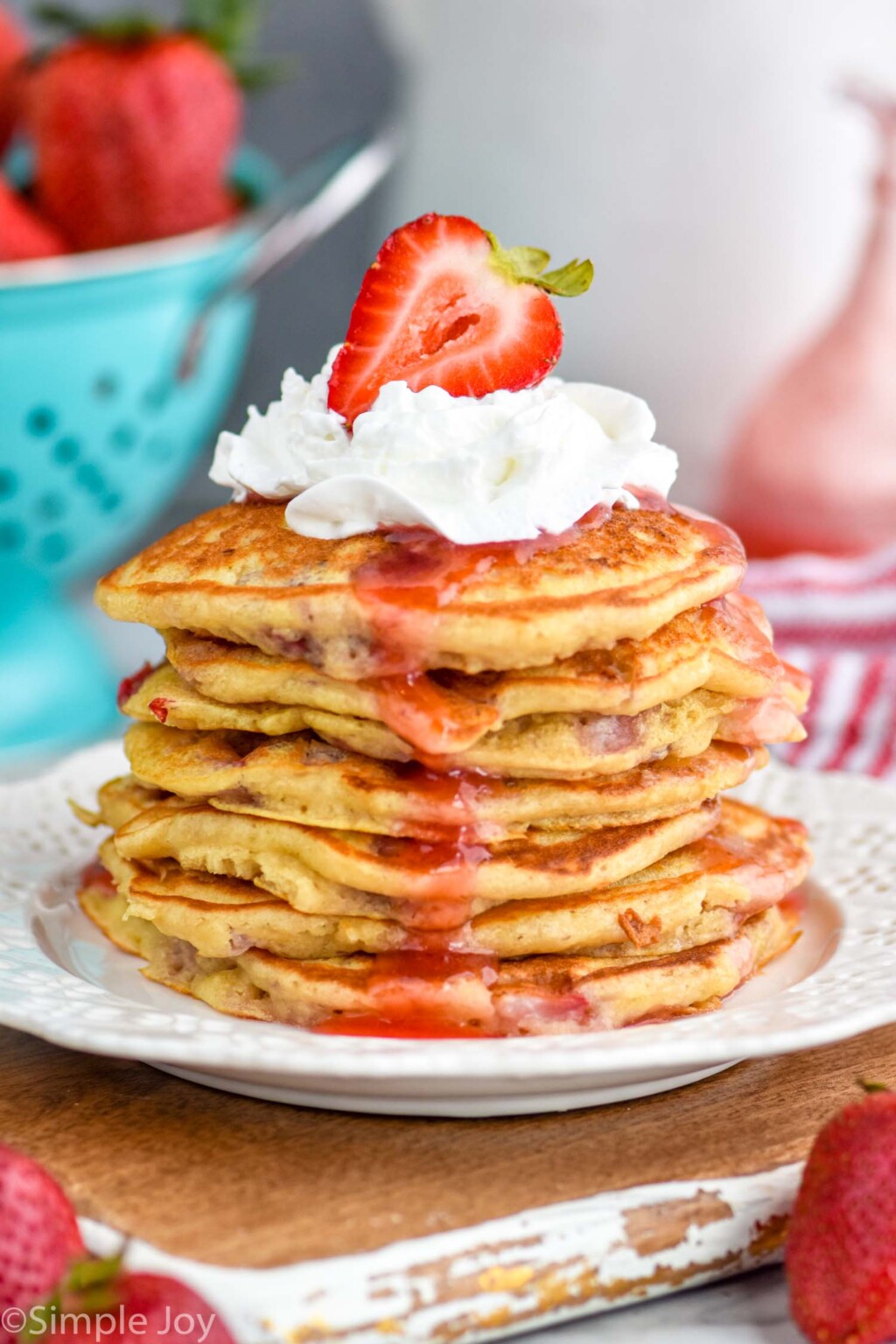 Strawberry Pancakes - Simple Joy