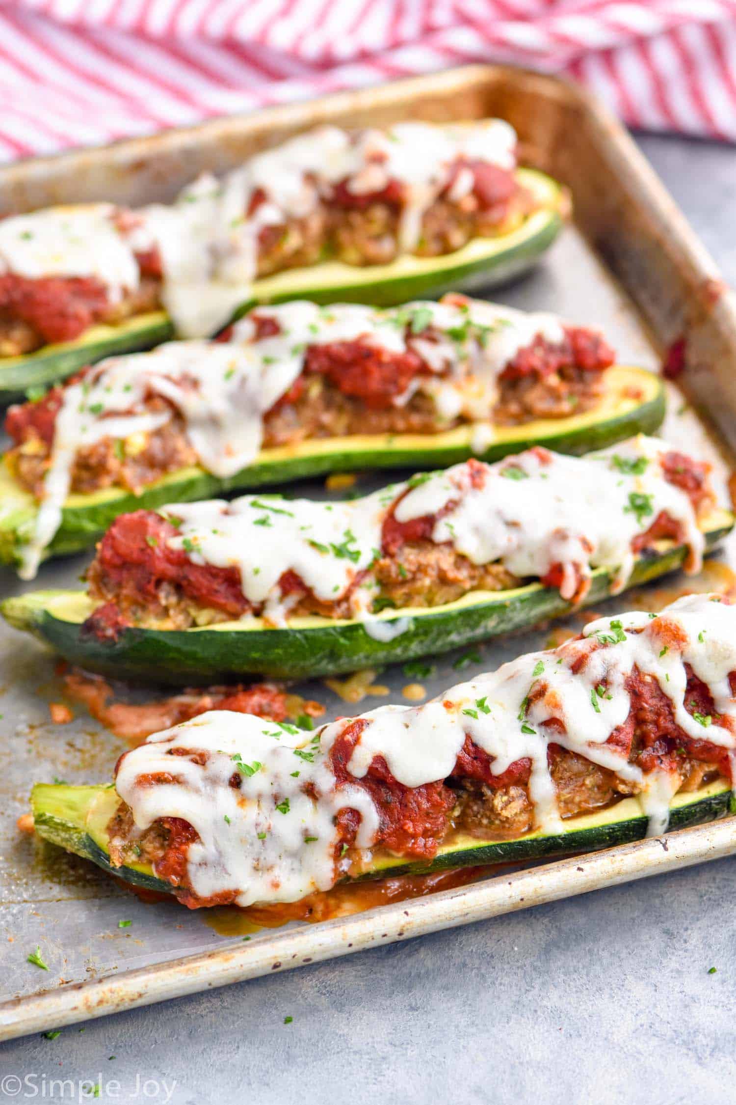 Zucchini Boats Simple Joy   Zucchini Boats Recipe 