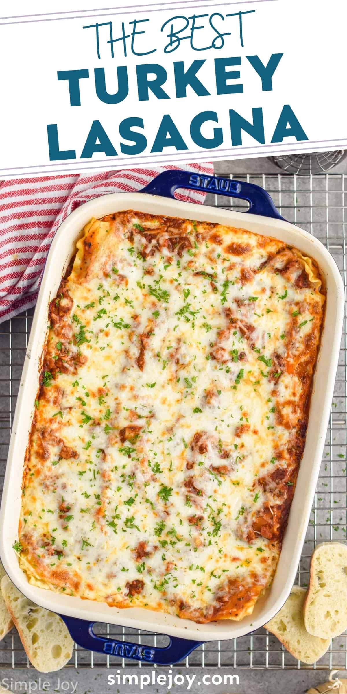 Turkey Lasagna Simple Joy