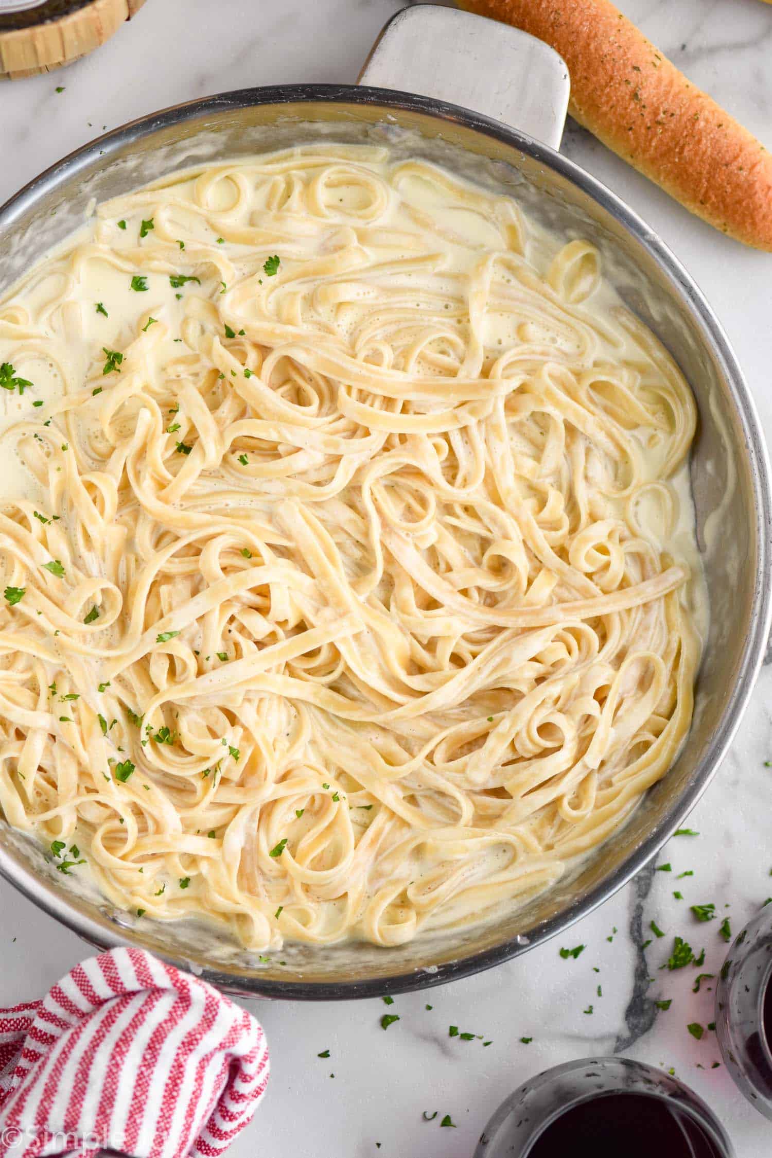 Fettuccine Alfredo - Simple Joy