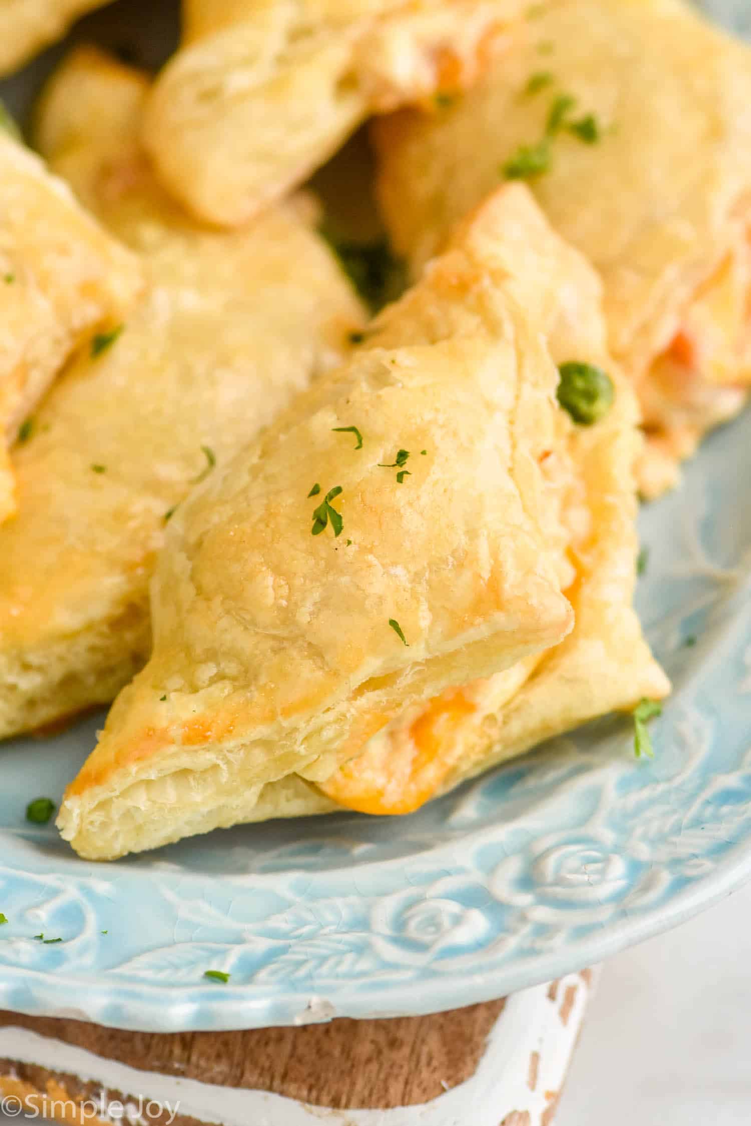 Chicken Pot Pie Hand Pies {Easy Freezer Meal}