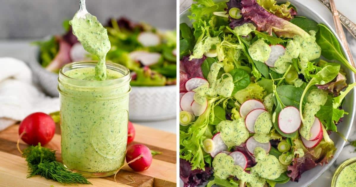 Green Goddess Dressing - Simple Joy