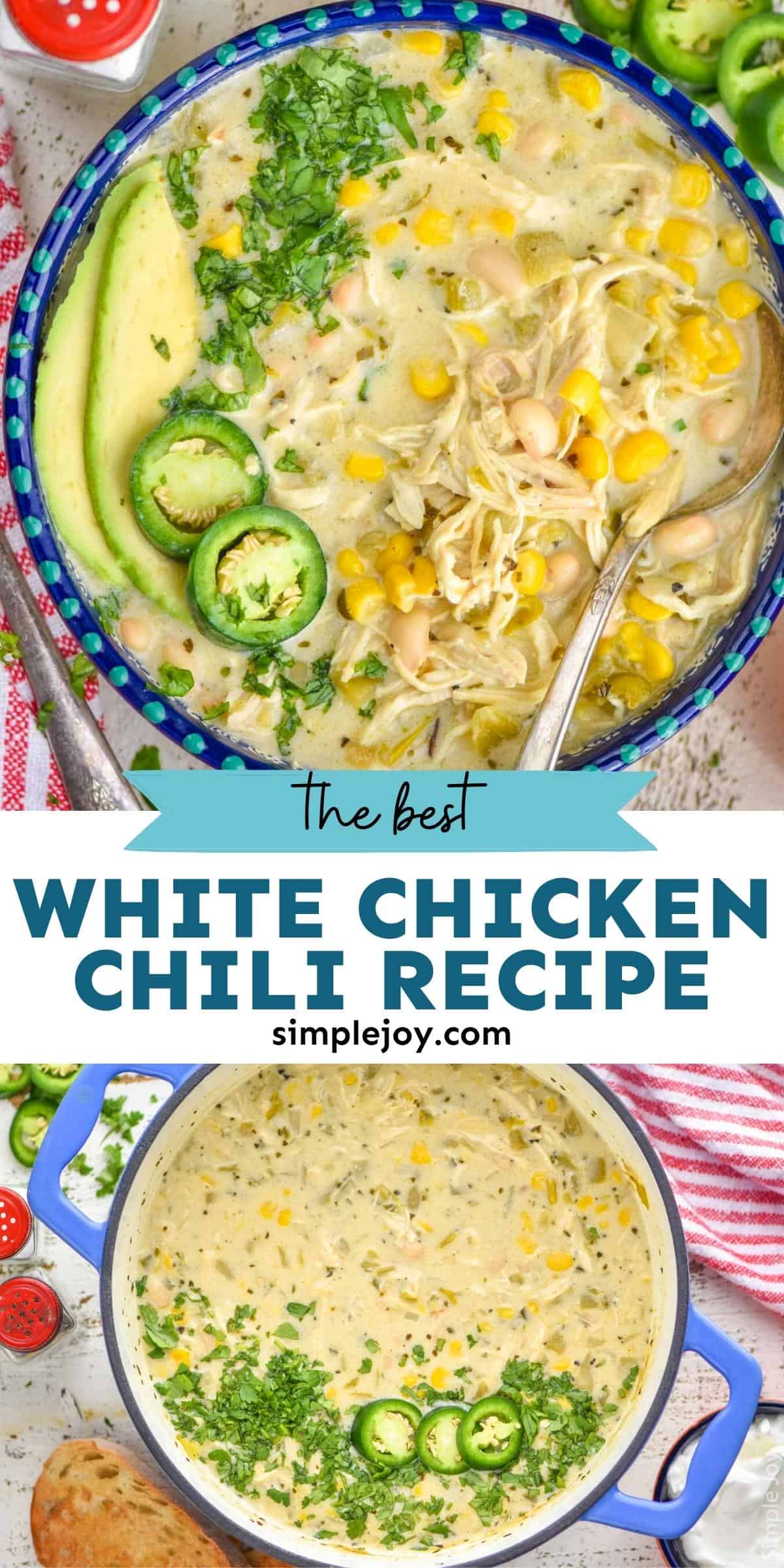 White Chicken Chili - Simple Joy