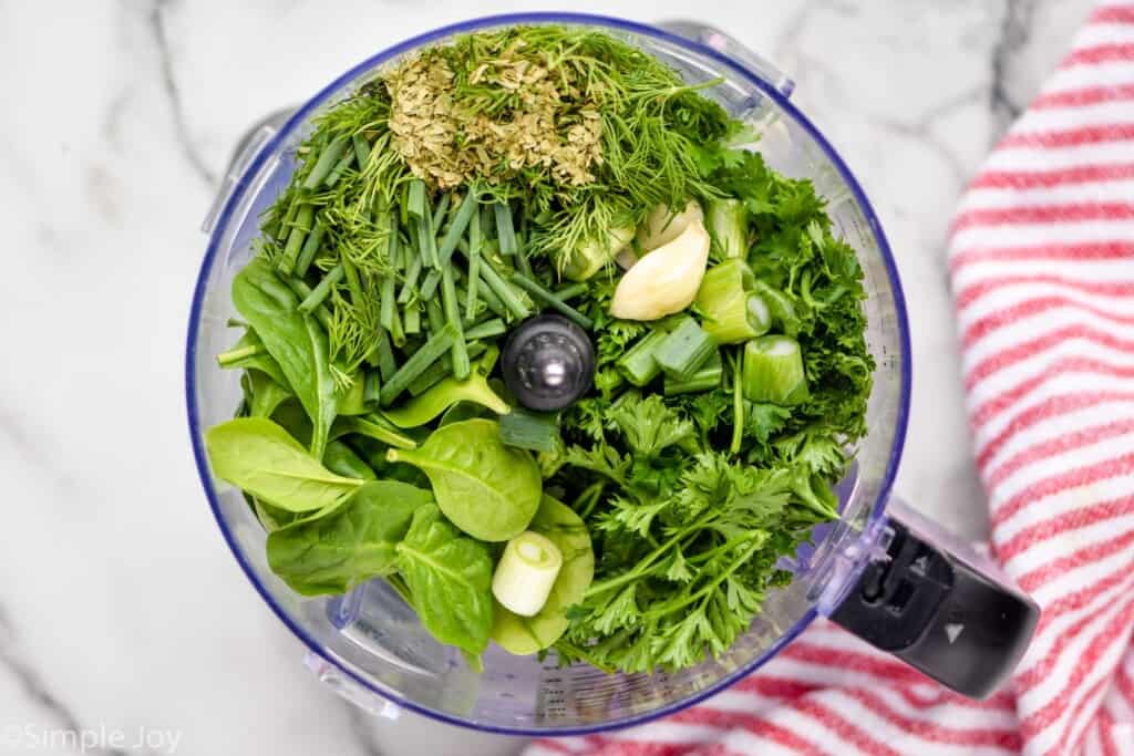 Greek Yogurt Green Goddess Salad Dressing - Simply Scratch