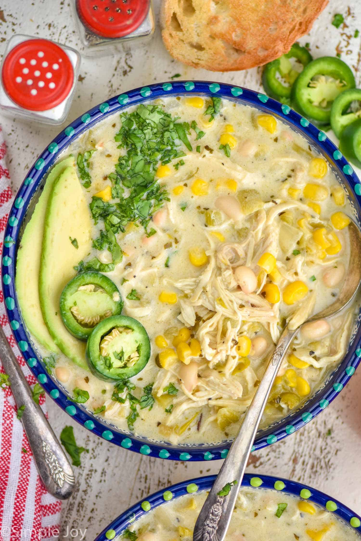 White Chicken Chili (+ video) - Family Food on the Table