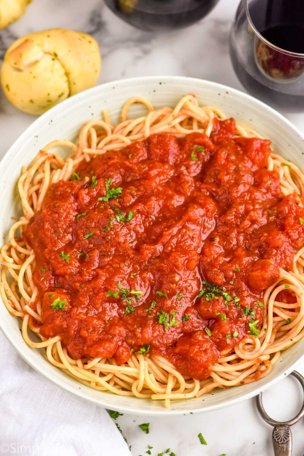 Crockpot Spaghetti Sauce Simple Joy