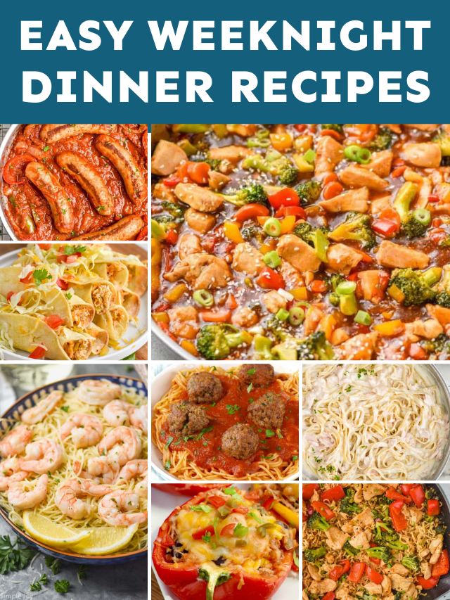 easy weeknight suppers