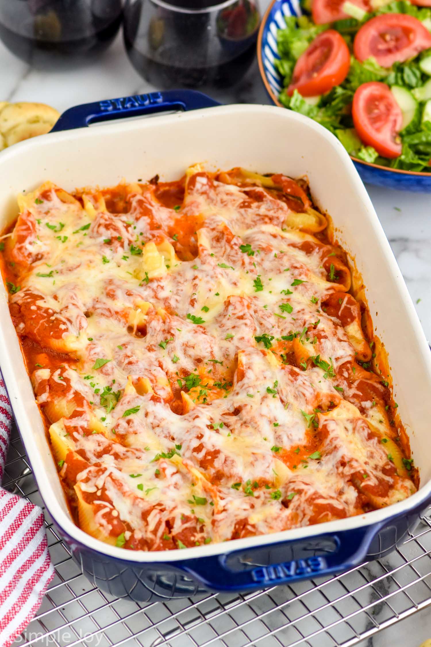 Stuffed Shells Recipe - Simple Joy