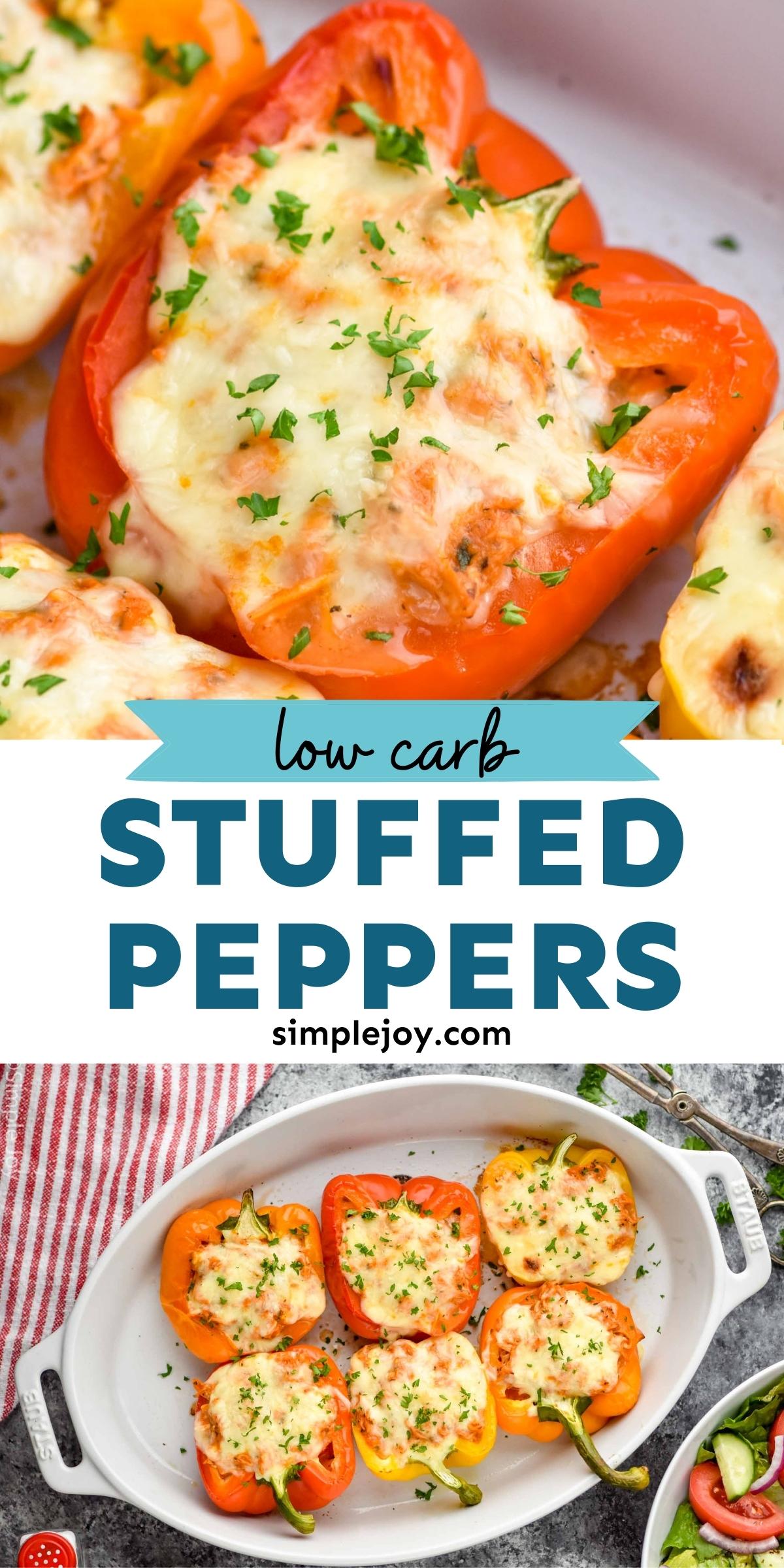 Chicken Stuffed Peppers - Simple Joy