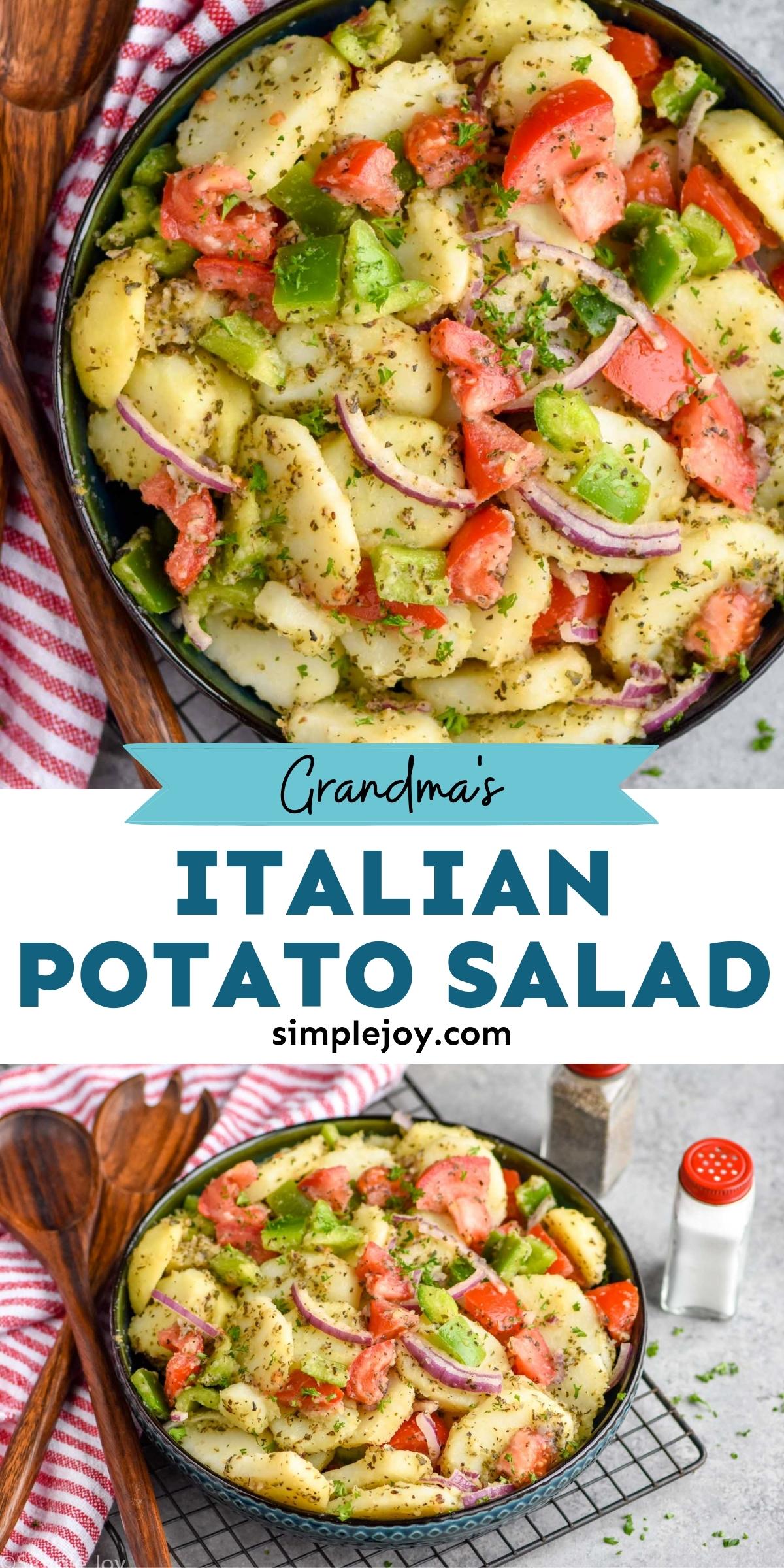 Italian Potato Salad - Simple Joy