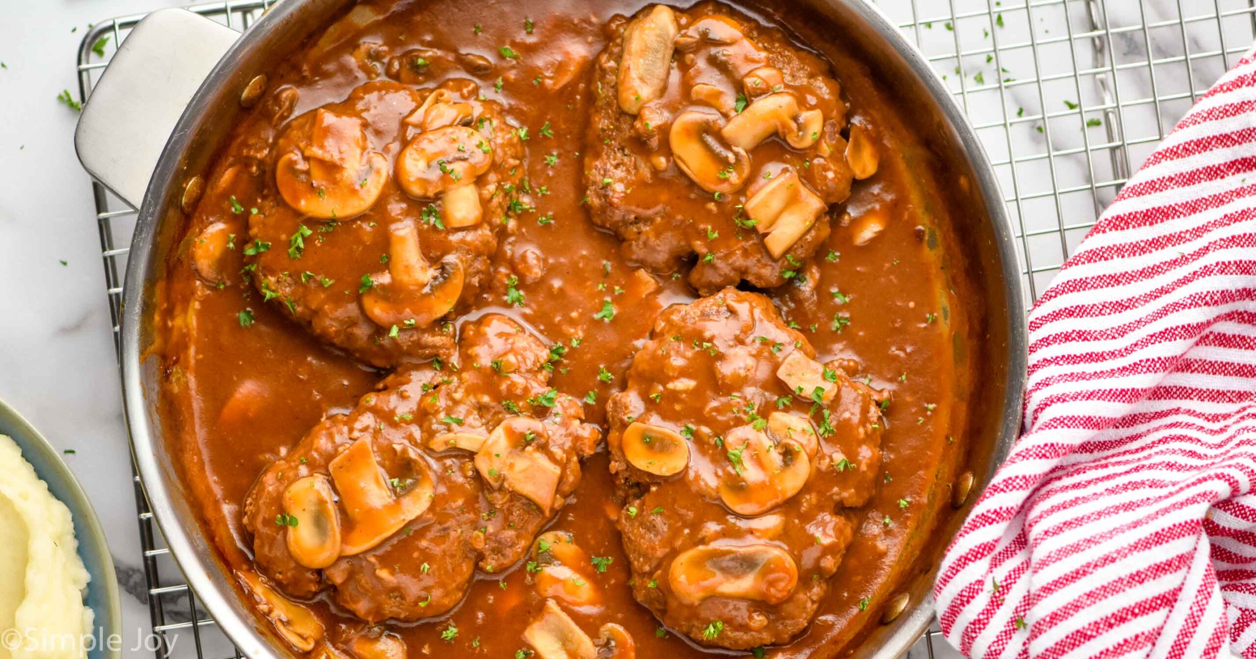 Salisbury Steak Simple Joy 