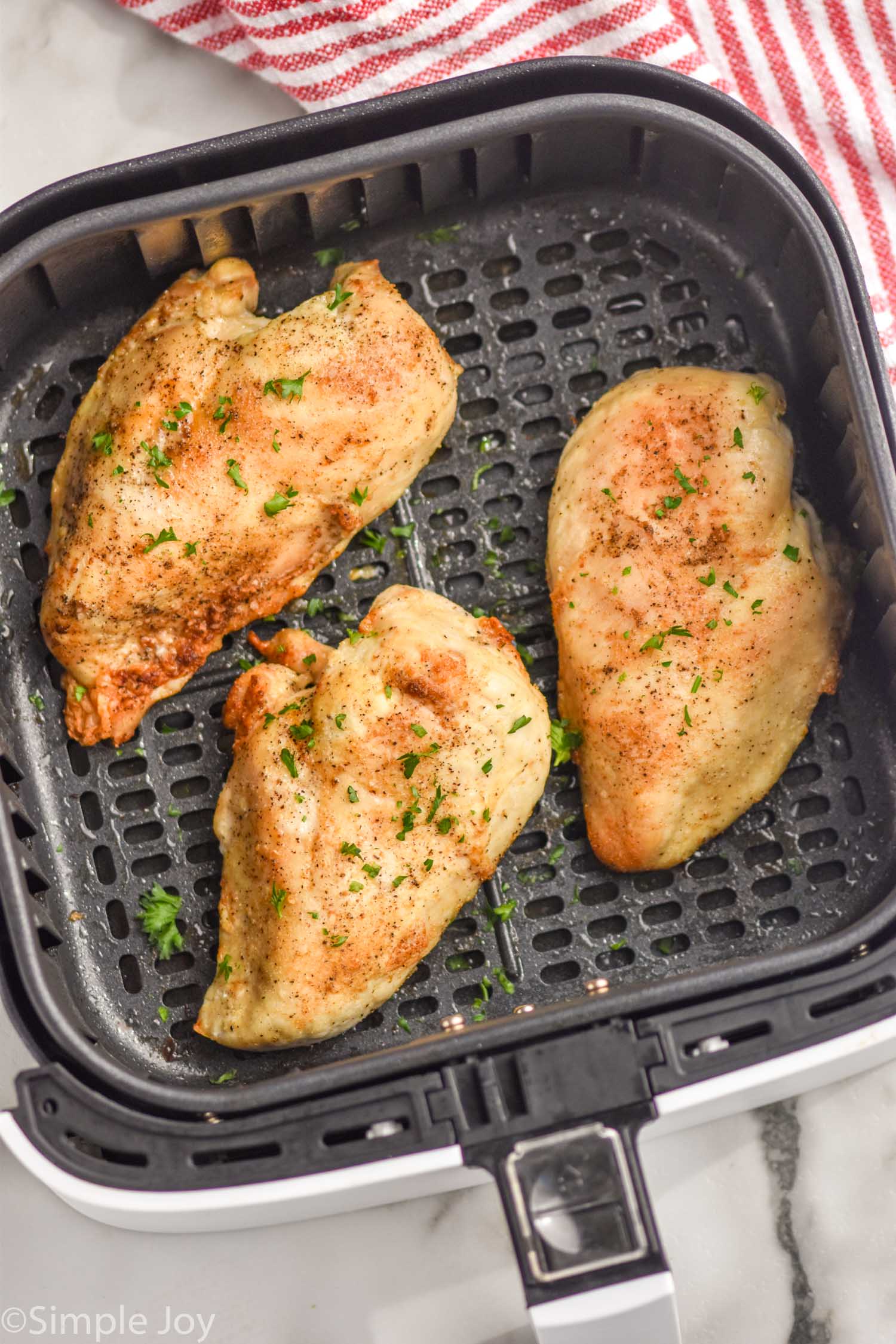 Air Fryer Grilled Chicken Breasts