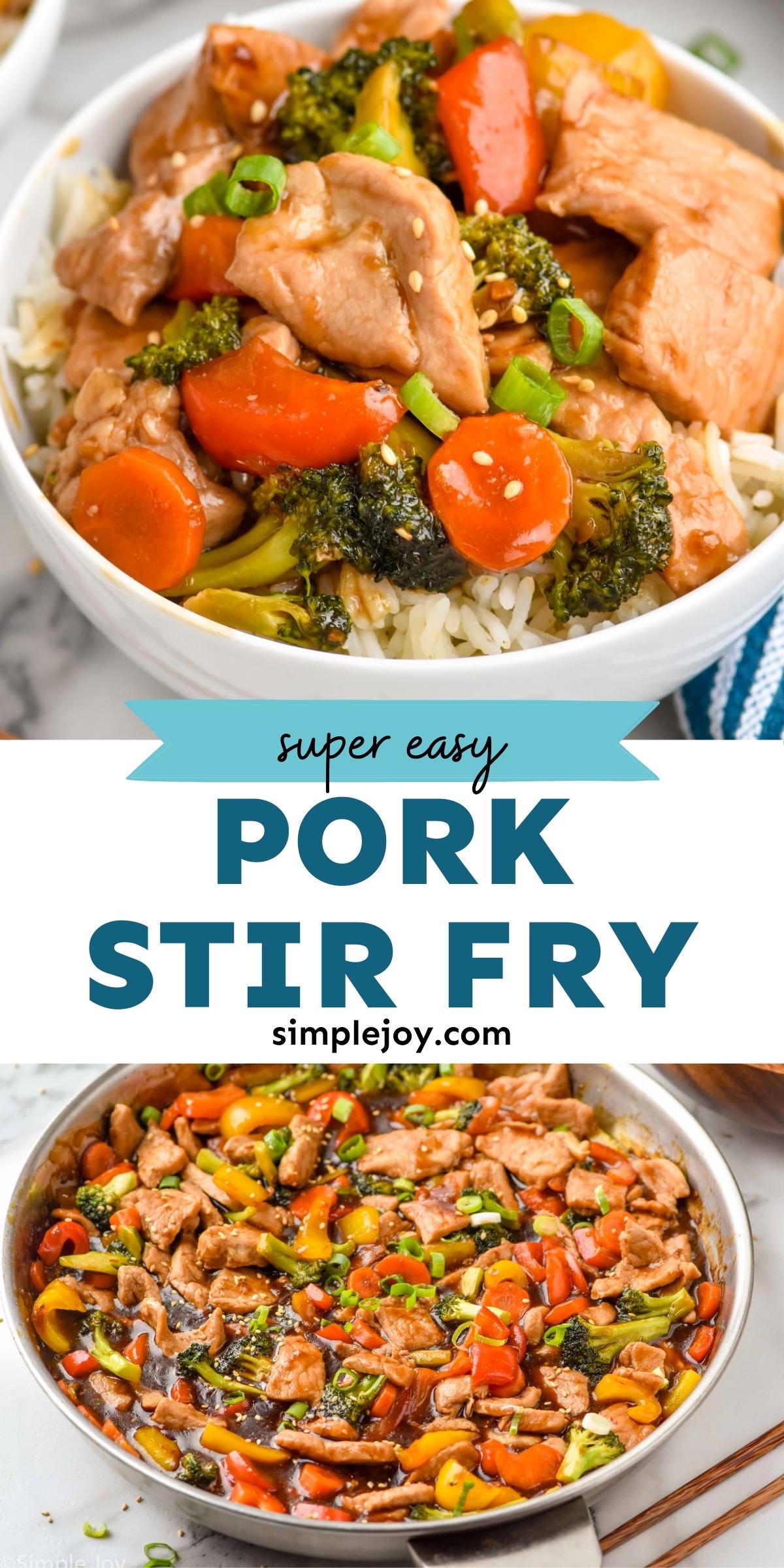 Pork Stir Fry Recipe - Simple Joy