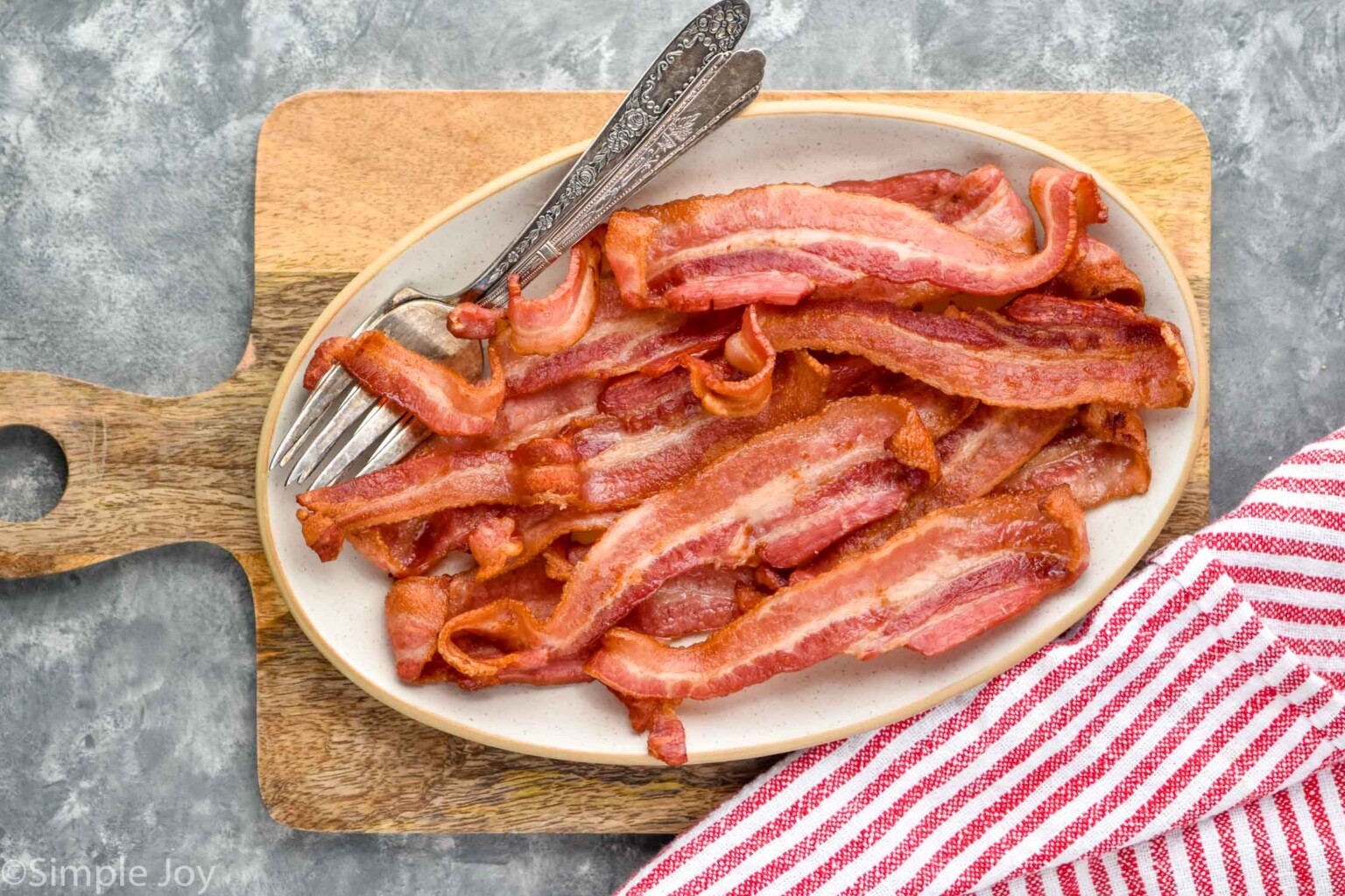 Air Fryer Bacon - Simple Joy