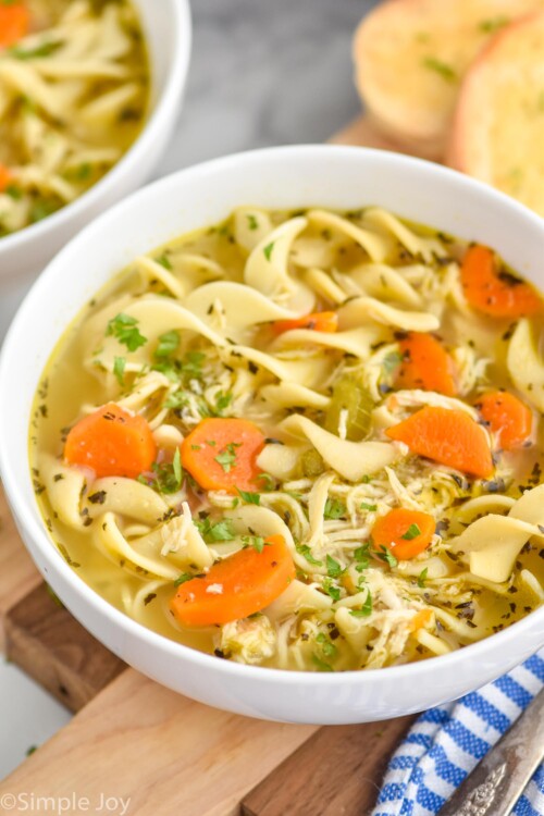 Instant Pot Chicken Noodle Soup - Simple Joy