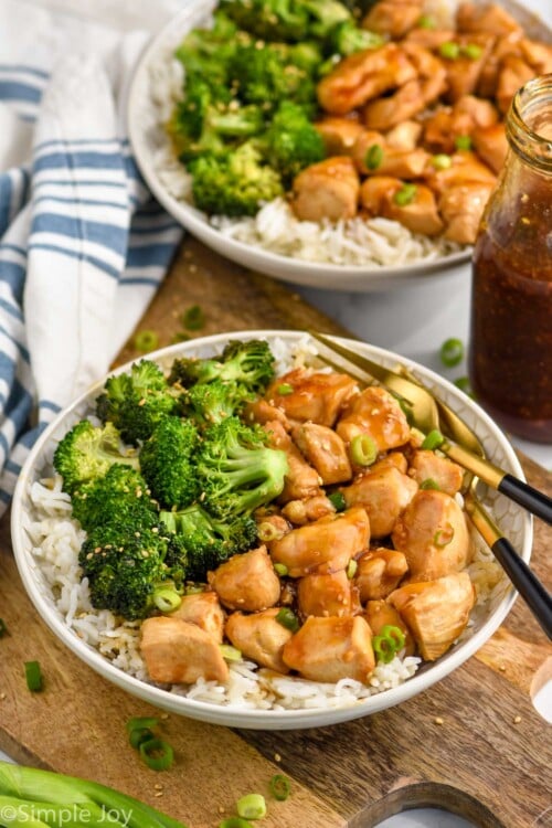 Teriyaki Chicken Bowl - Simple Joy