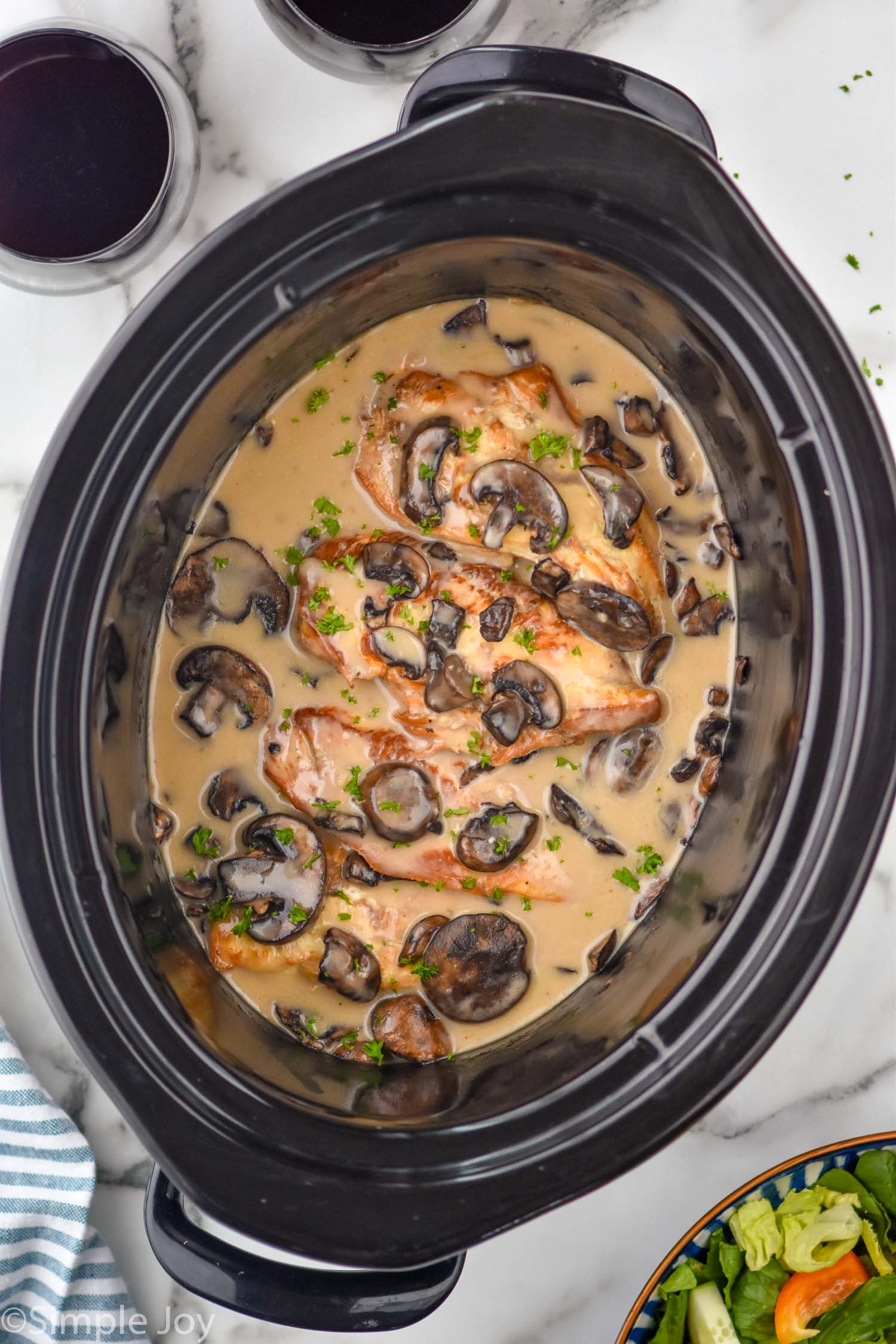 Crock Pot Chicken Marsala Simple Joy