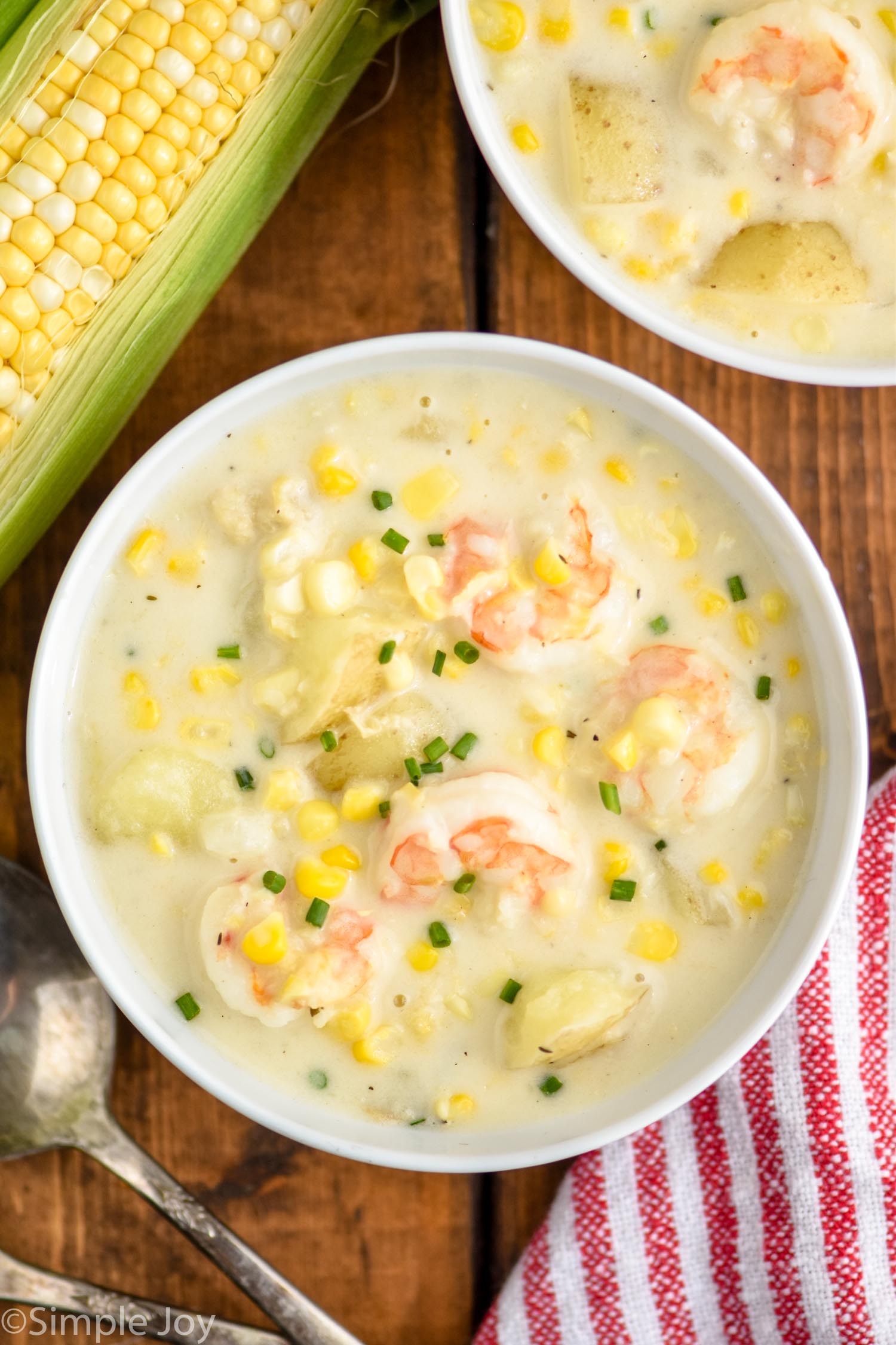 Shrimp and Corn Chowder Simple Joy