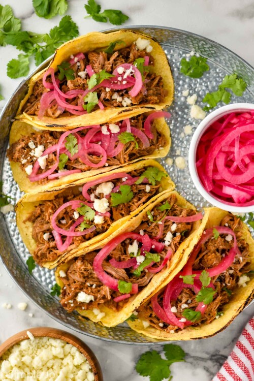 Pulled Pork Tacos - Simple Joy