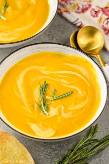 Acorn Squash Soup - Simple Joy