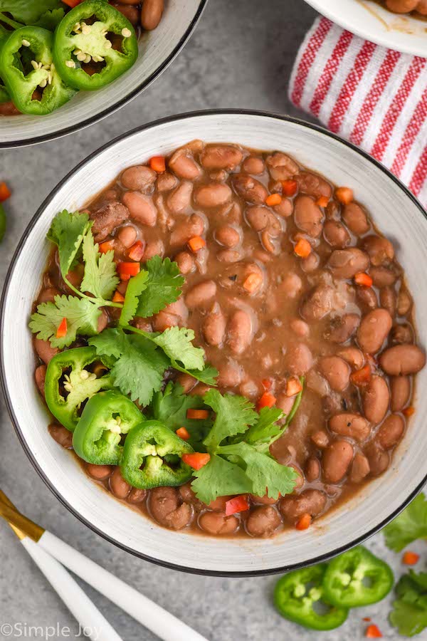 Crockpot Pinto Beans and Chicken recipe. #crockpot