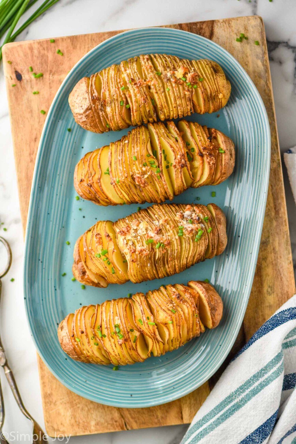 Hasselback Potatoes - Simple Joy