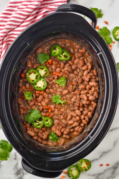 Crock Pot Pinto Beans Simple Joy