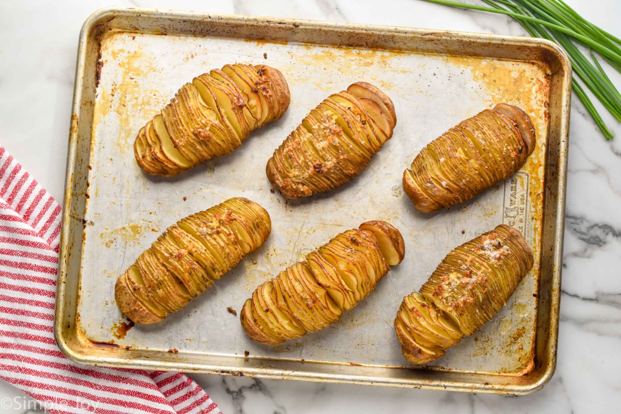 Hasselback Potatoes - Simple Joy