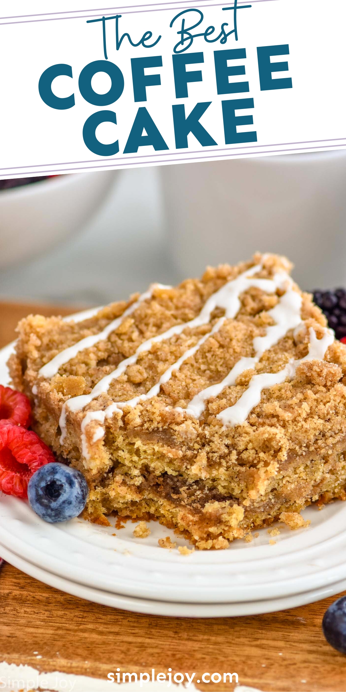 Sour Cream Coffee Cake Recipe - Simple Joy