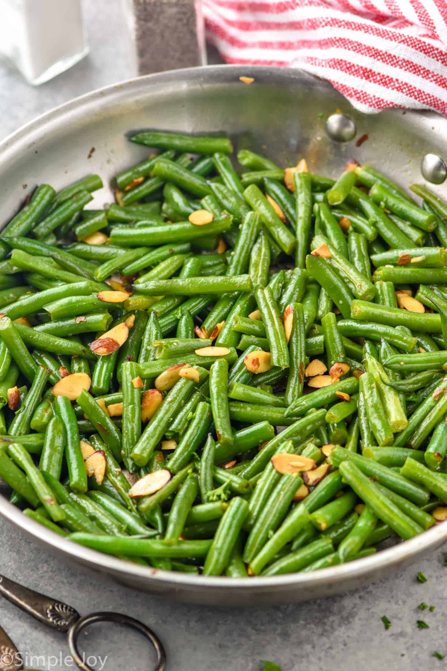 Green Beans Almondine - Simple Joy