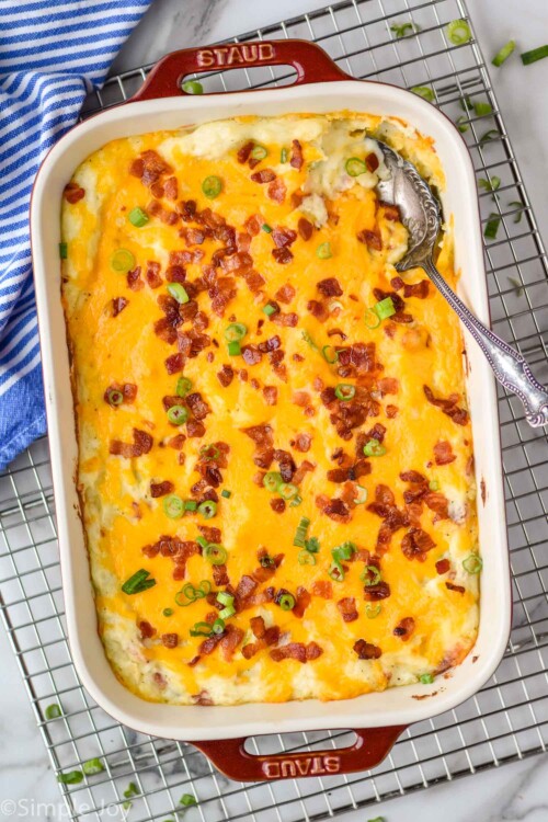 Twice Baked Potato Casserole - Simple Joy