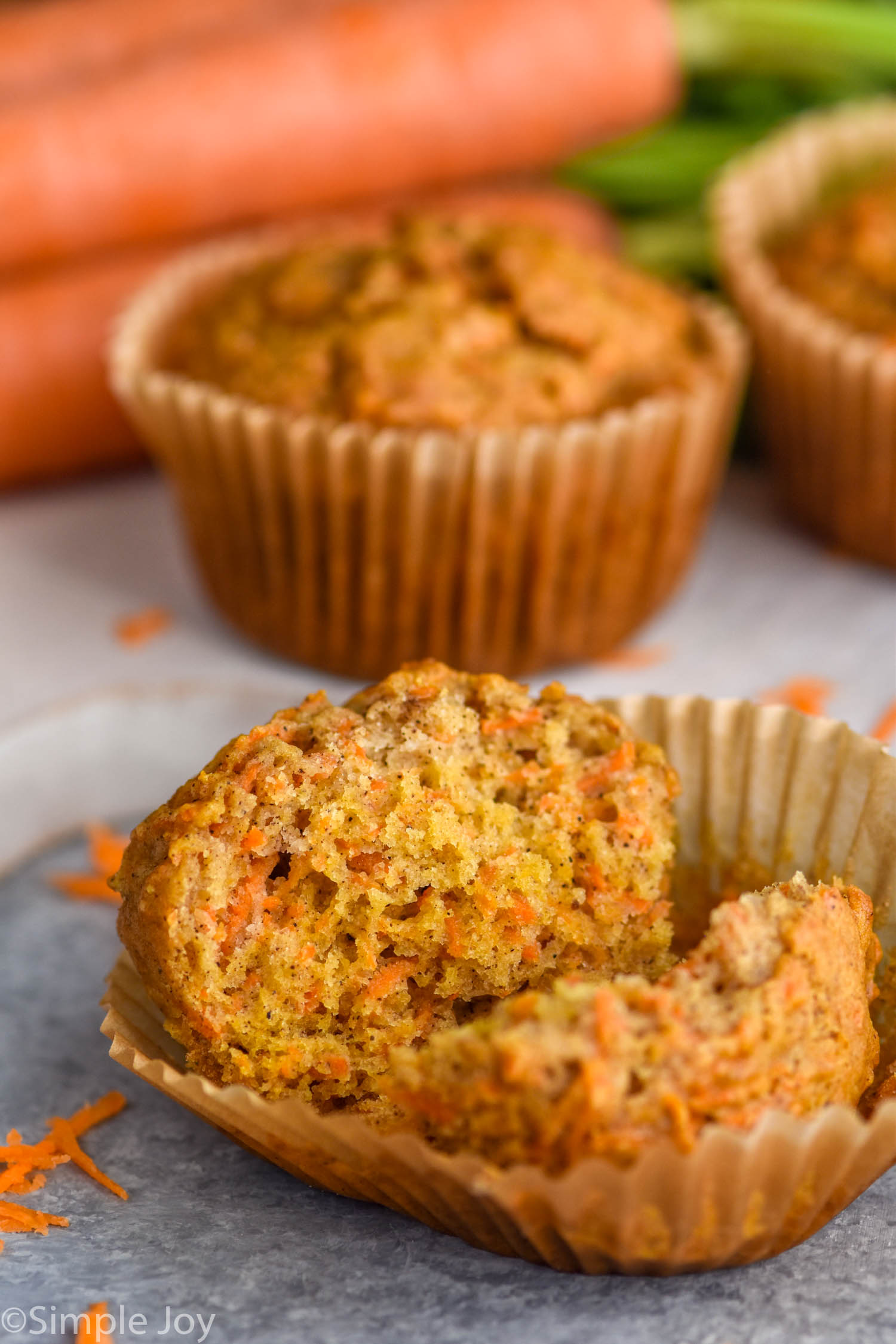 Carrot Cake Muffins Simple Joy 