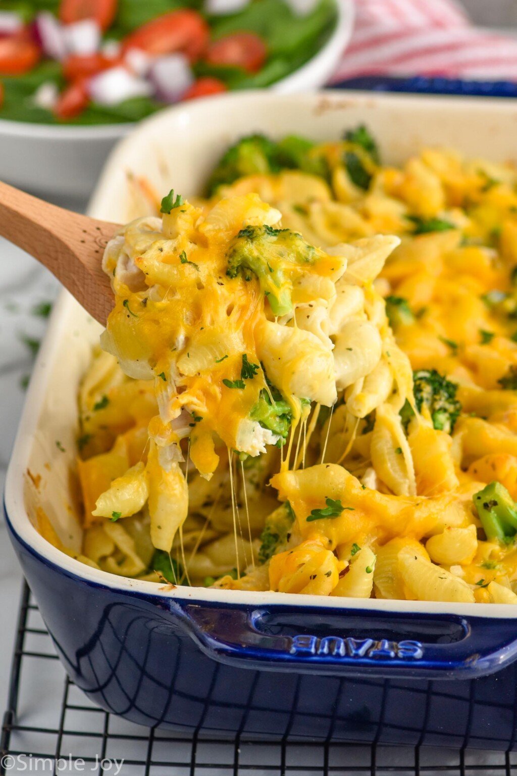 Chicken Broccoli Noodle Casserole Simple Joy