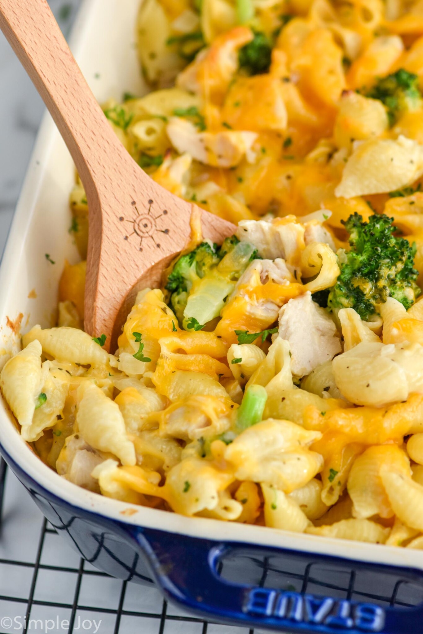 Chicken Broccoli Noodle Casserole - Simple Joy