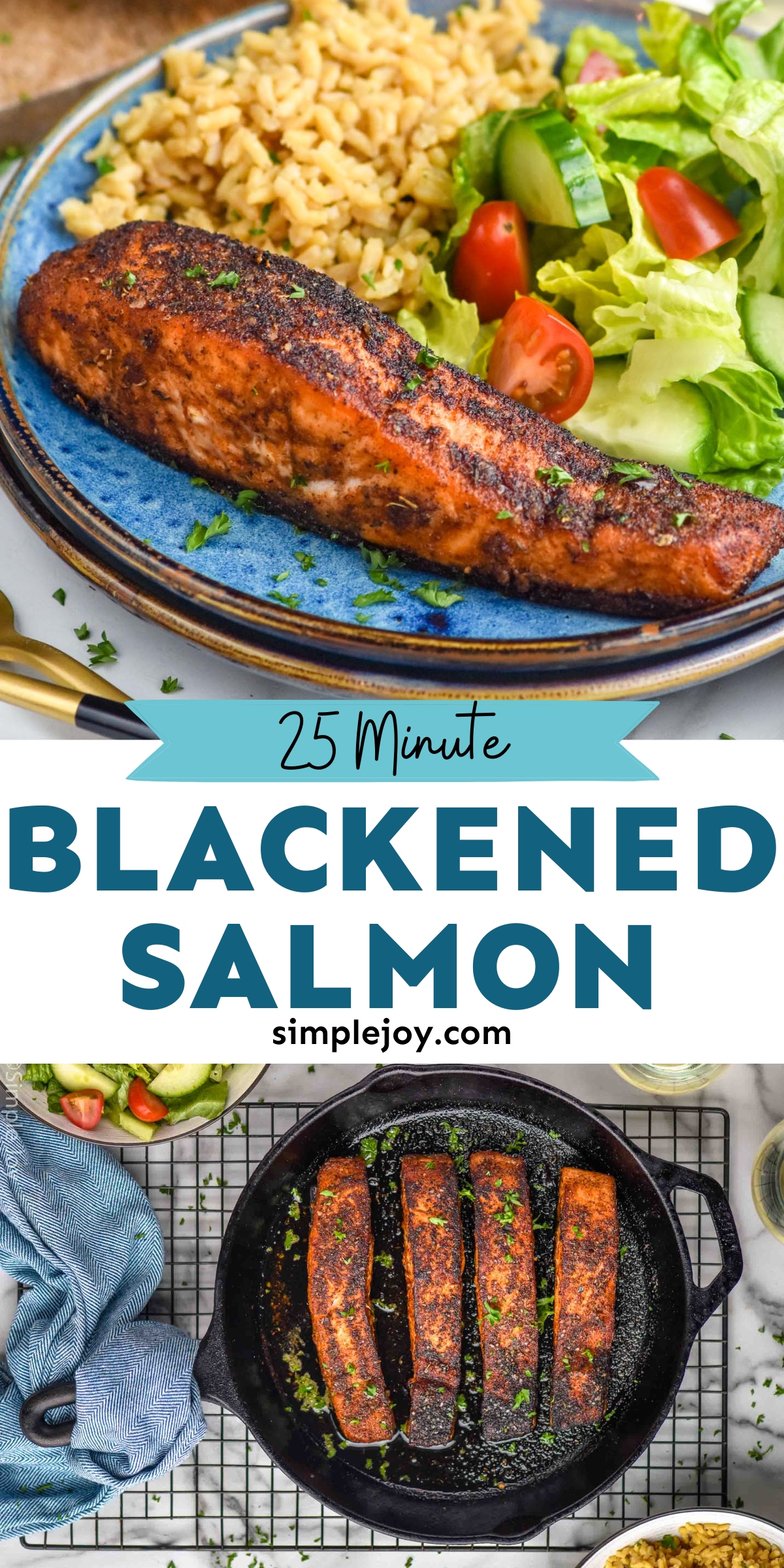 Blackened Salmon Simple Joy