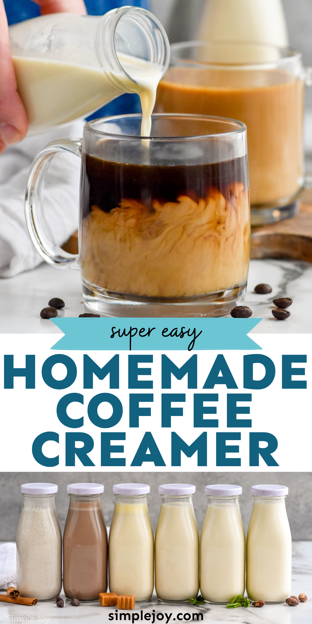 Homemade Coffee Creamer Simple Joy   Homemade Coffee Creamer Pins 