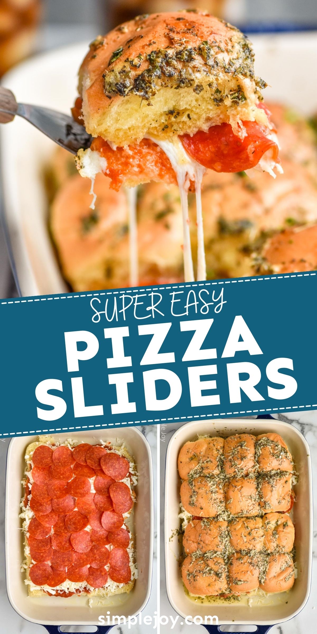 Pizza Sliders - Simple Joy