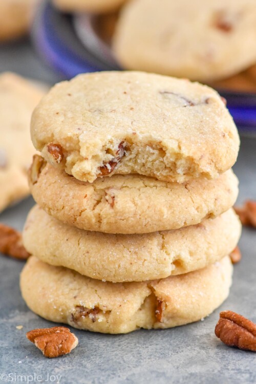 Easy Pecan Sandies 5 Ingredients Simple Joy 0470