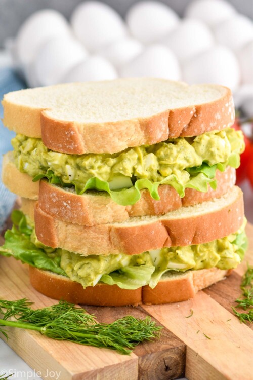 Avocado Egg Salad - Simple Joy