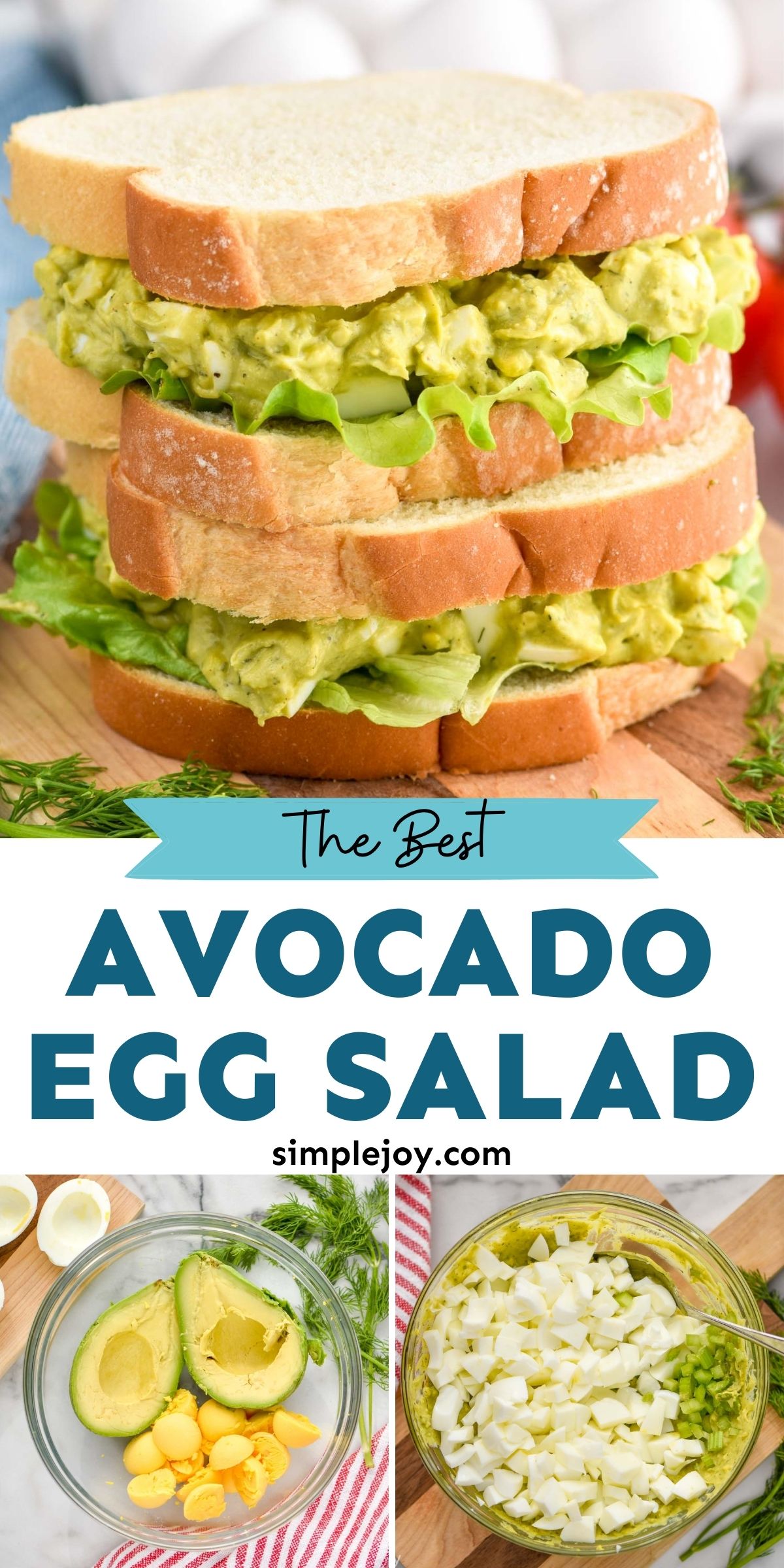 Avocado Egg Salad - Simple Joy