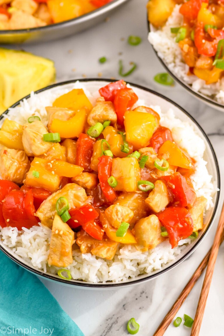 Pineapple Chicken - Simple Joy